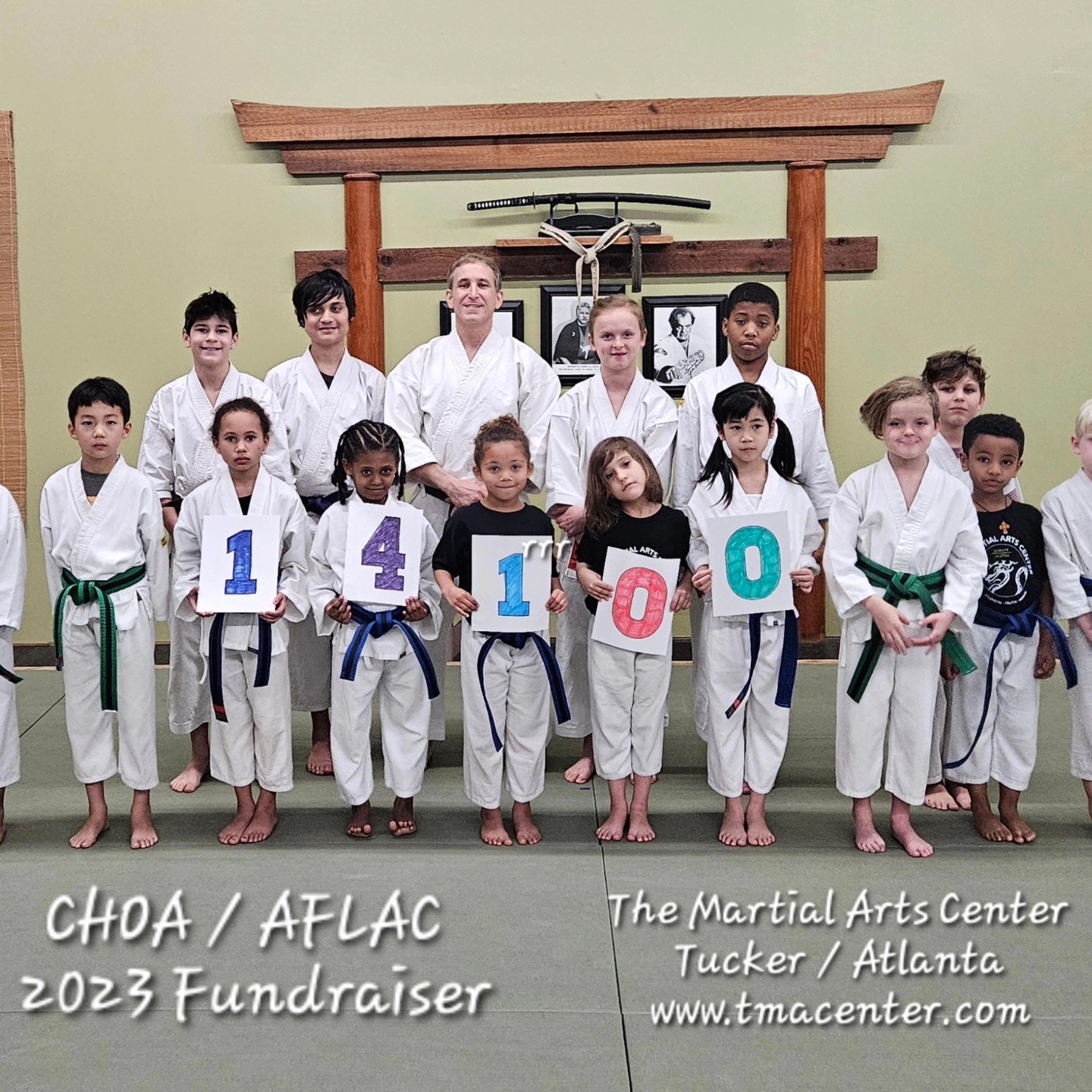 2023 Kick-a-thon raised $14,100!